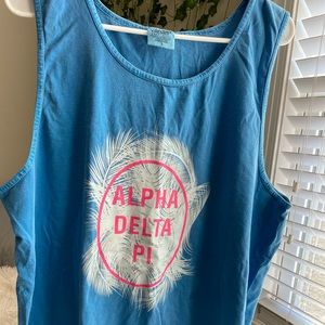 🌊Alpha delta pi tank top🌊